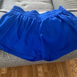 EUC! Blue Lululemon shorts size 12